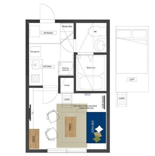 Apartamento Zens Enoshima 203