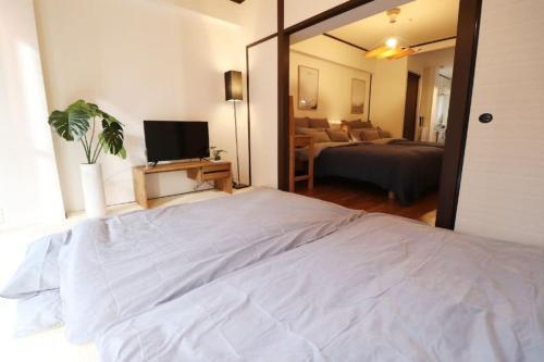 Apartamento Osaka Mainichi Building Vacation Stay 242