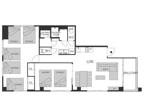 Apartamento Big Room Guest House