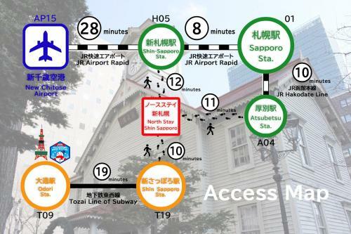 Apartamentos North Stay Shin Sapporo 02