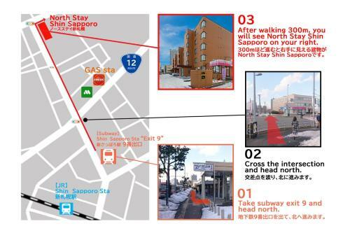 Apartamentos North Stay Shin Sapporo 02
