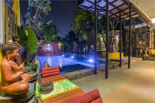 Villa Temple Art House With Private Pool