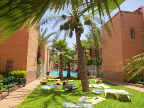 Apartment With 3 Bedrooms In Annakhil Marrakech With Shared Pool