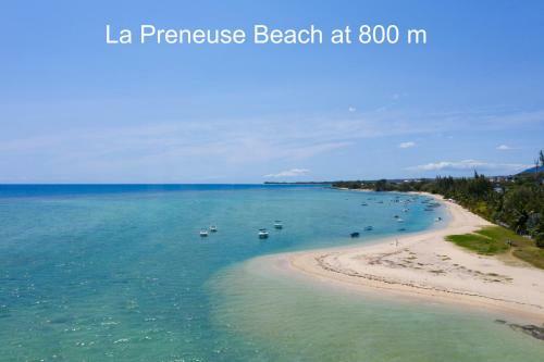 Villa Acassia, 140 Sqm, Pool, 500 M To La Preneuse Beach