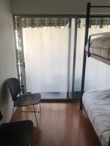 Hostal Room For 4 People In Polanco C Balcony