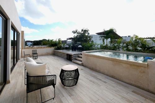 408 Incredible Penthouse Studio With Huge Terrace Private Terrace With Plunge Pool