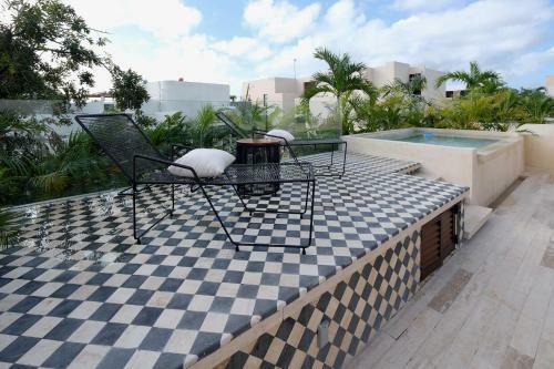 408 Incredible Penthouse Studio With Huge Terrace Private Terrace With Plunge Pool