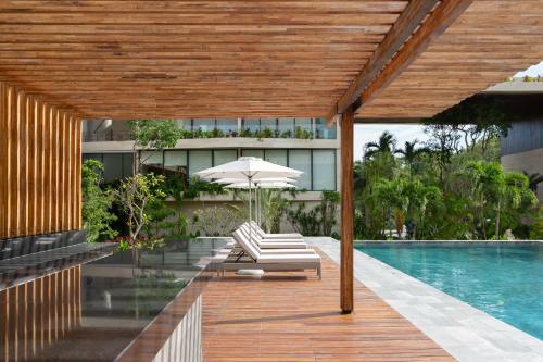Apartamento Unique Studio In A Private Complex With A Great Pool And Gym