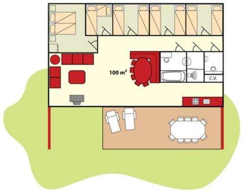 Hotel Bungalow 10 Personen