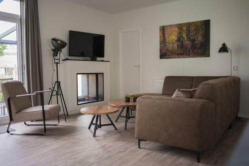Apartamento 66 Persoons Veluwe Villa Met Grillhuis