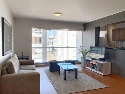 Apartamento Sleek 2br In Miraflores