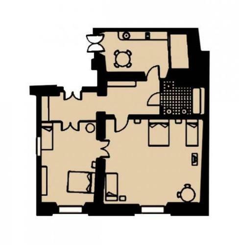 Main Market Square Apartments With Air Condition