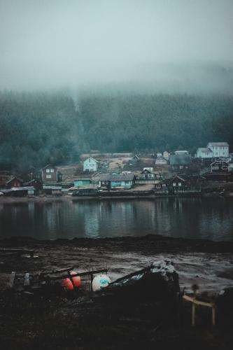 Arctic Cabins White Sea