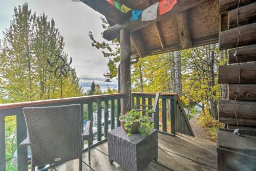 Heavenly Homer Log Cabin With Ocean And Mtn Views!