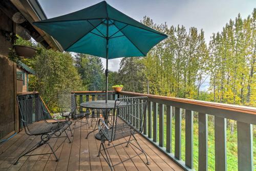 Heavenly Homer Log Cabin With Ocean And Mtn Views!