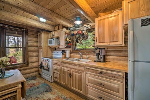 Heavenly Homer Log Cabin With Ocean And Mtn Views!