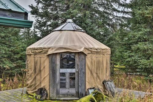 Heavenly Homer Log Cabin With Ocean And Mtn Views!