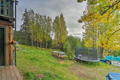 Heavenly Homer Log Cabin With Ocean And Mtn Views!