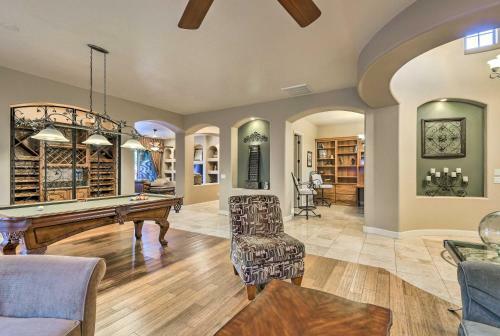 Lux Gilbert Home W/pvt Heated Pool+putting Green!