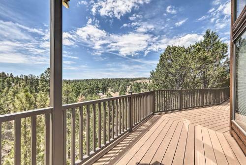 Secluded Heber Cabin With Valley Views And Deck!