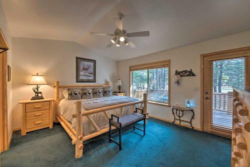 Pinetop Golf Course Home With Furnished Deck!
