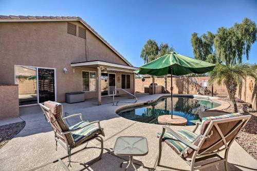 Gilbert Retreat With Outdoor Kitchen And Private Pool!