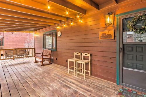 Inviting Bear Pine Cabin With Porch And Deck!