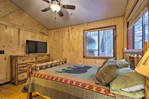 Inviting Bear Pine Cabin With Porch And Deck!