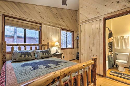 Inviting Bear Pine Cabin With Porch And Deck!