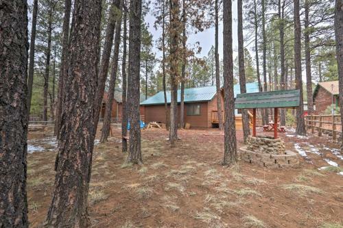 Inviting Bear Pine Cabin With Porch And Deck!