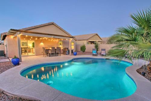 Updated San Tan Valley Escape With Backyard Oasis!
