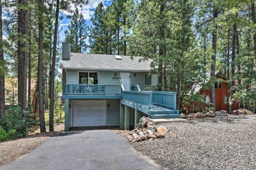 Munds Park Home With 3 Decks - Great Wooded Location