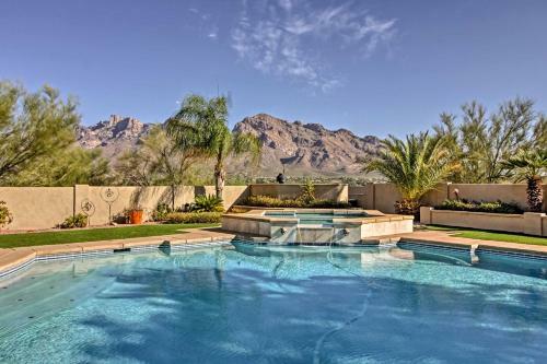 Spacious Luxe Oro Valley Home With Pool, Spa And Mtn View