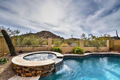 Home With Pool, Putting Green And South Mtn Park Views!