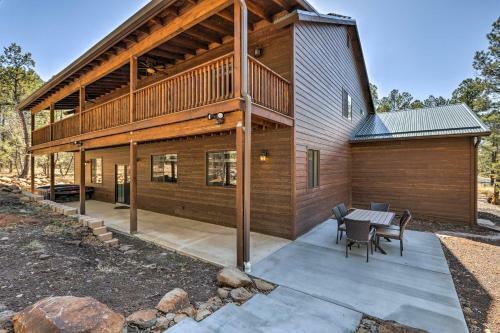 Spacious Pinetop-lakeside Home With Hot Tub On 1 Acre