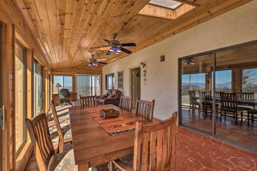 Secluded Mingus Mountain House With Deck, Mtn Views!