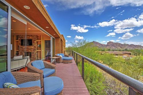 Sleek Paradise Valley Home With Private Acre And Views