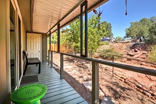 Sedona Happy House With AC And Red Rock Views!
