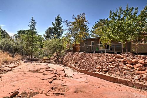 Sedona Happy House With AC And Red Rock Views!