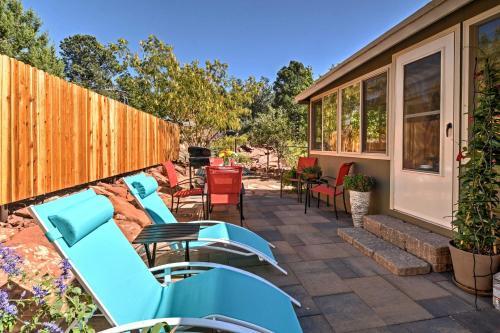 Sedona Happy House With AC And Red Rock Views!