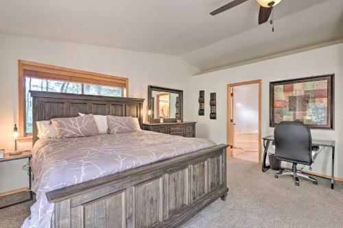 Show Low Cabin With Fire Pit, Game Room And Bbq!