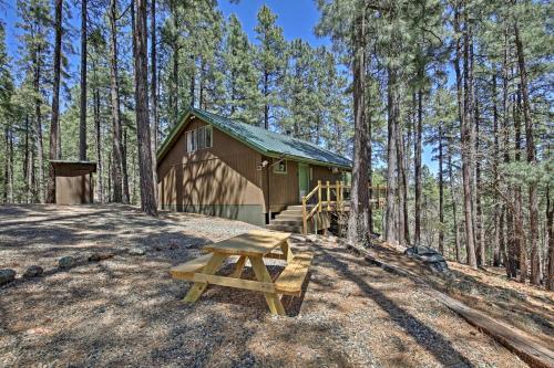 Rustic Prescott Cabin With Loft And 1,000-sq-ft Deck!