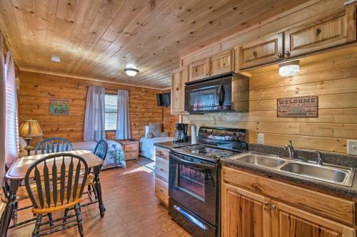 Riverfront Fishing Cabin In Heber Springs!