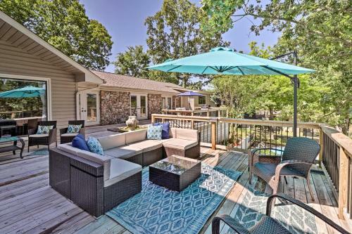 Luxe Hot Springs Oasis On Lake With Private Dock