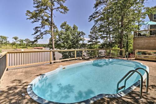 Luxe Hot Springs Oasis On Lake With Private Dock