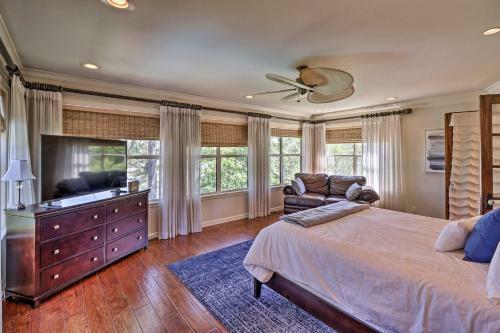 Luxe Hot Springs Oasis On Lake With Private Dock