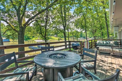Lakefront Hot Springs Home With Updated Deck And Dock!
