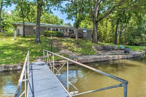 Lakefront Hot Springs Home With Updated Deck And Dock!