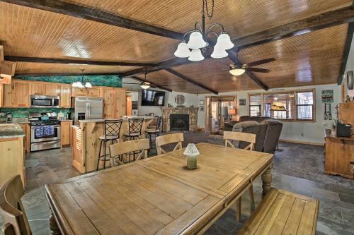 Waterfront Lake Hamilton House With Boat Dock!