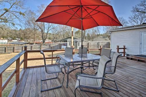 Waterfront Lake Hamilton House With Boat Dock!